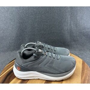 Topo Athletic Phantom 2 Shoes Mens 9.5 Grey Clay 5mm Track Road Racing Running